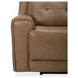 Worthington York Sand Leather 79" Zero Gravity Power Reclining Loveseat with Console and USB Charging