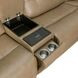 Worthington York Sand Leather 6 Piece Modular Power Reclining Sectional with USB Charging