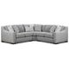 Durango Moose Beige 3 Piece Modular Sectional with Pillows