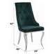 Dekel Green Upholstered Side Chair Set of 2