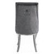 Dekel Gray Upholstered Side Chair Set of 2
