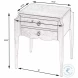Cherry 2 Drawer Accent Table