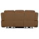 Callihan York Butternut Leather 89" Power Reclining Sofa with USB Charging and Heat Massage