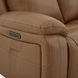 Callihan York Butternut Leather 89" Power Reclining Sofa with USB Charging and Heat Massage