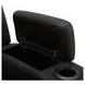 Langford Aline Coal Leather Glider Power Recliner with USB Charging and LED