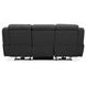Langford Aline Coal Leather 91" Zero Gravity Power Reclining Sofa with USB Charging and LED