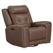 Beckham Aline Saddle Leather 91" Zero Gravity Power Reclining Living Room Set with USB Charging