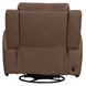 Beckham Aline Saddle Leather Glider Power Recliner with USB Charging