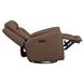 Beckham Aline Saddle Leather Glider Power Recliner with USB Charging