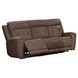 Beckham Aline Saddle Leather 91" Zero Gravity Power Reclining Living Room Set with USB Charging