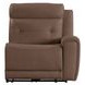 Beckham Aline Saddle Leather 6 Piece Modular Power Reclining Sectional with USB Charging