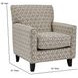Wowza Sand Bynum Accent Chair