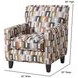 Amos Dusk Stitch Vintage Accent Chair