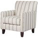 Durango Pewter Unica Oxford Performance Fabric Accent Chair