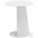 Sunny Isles White Outdoor Side Table