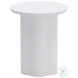 Kogur White Outdoor Side Table