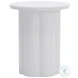 Kogur White Outdoor Side Table