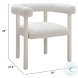 Sunbath White Outdoor Dining Chair Set Of 2