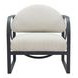 Flakt Ivory Upholstered Outdoor Accent Chair
