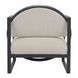 Flakt Ivory Upholstered Outdoor Accent Chair