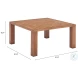 Regels Natural Outdoor Coffee Table