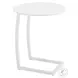 Noga White Outdoor End Table