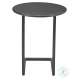 Noga Black Outdoor End Table