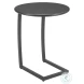 Noga Black Outdoor End Table