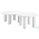 Ola White Outdoor Coffee Table Set