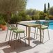 Rio Green Upholstered Outdoor Bar Stool Set of 2