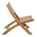 Sunflare Brown Upholstered Outdoor Lounge Chair
