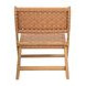 Sunflare Brown Upholstered Outdoor Lounge Chair