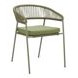 Skye Green Upholstered Outdoor Dining Chair Set of 2