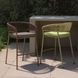 Skye Green Upholstered Outdoor Bar Stool Set of 2