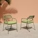 Rio Green Upholstered Outdoor Dining Chair Set of 2