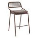 Rio Brown Upholstered Outdoor Bar Stool Set of 2