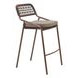 Rio Brown Upholstered Outdoor Bar Stool Set of 2