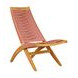 Rova Terracotta Upholstered Outdoor Lounge Chair