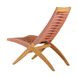 Rova Terracotta Upholstered Outdoor Lounge Chair