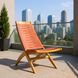 Rova Terracotta Upholstered Outdoor Lounge Chair