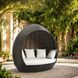 Marisol Brown and Beige Upholstered Outdoor Beach Daybed