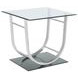 Danville Chrome U Shape End Table 