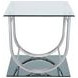 Danville Chrome U Shape End Table 