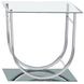Danville Chrome U Shape End Table 