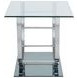 Danville Chrome U Shape End Table 