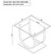 Danville Chrome U Shape End Table 