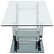 Danville Chrome U Shape Coffee Table 