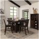 Kona Grove Chocolate Dark Brown Counter Height Dining Table