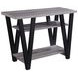 Stevens Black And Antique Grey Sofa Table 