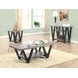 Stevens Black And Antique Grey Sofa Table 